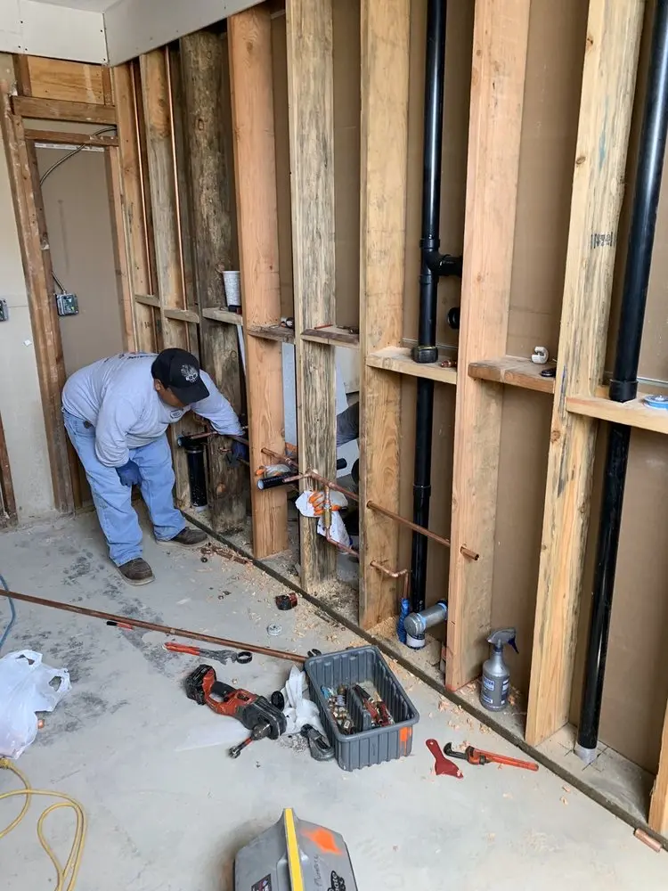 Commercial rough-in plumbing for Gas Line Repair in Hopkinsville